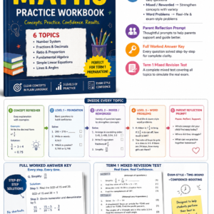 Grade 6 _ Term 1 _ Maths Practice Book
